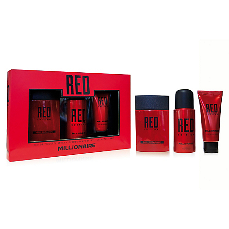 Red 95 ml EDT + Desodorante en Spray 150ml + After Shave 75ml Millionaire