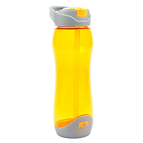 Botella Clear Tritan Flip 750 ml Naranja