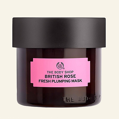 British Rose Fresh Plumping Mask The Body Shop