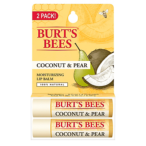 Set 2 Blsamos Labiales Burt's Bees Coconut & Pear BURTS BEES