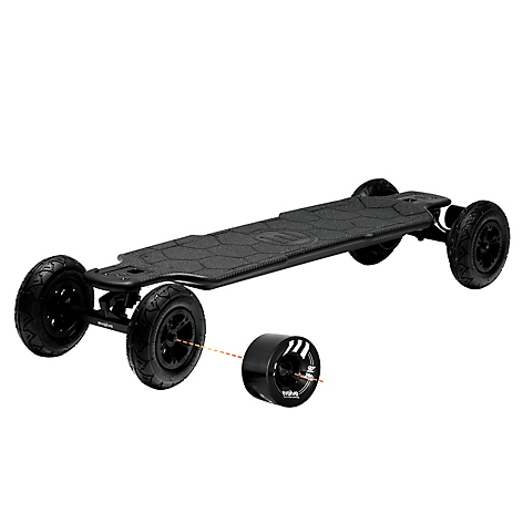 Longboard skate electrico Carbon GTR 2in1