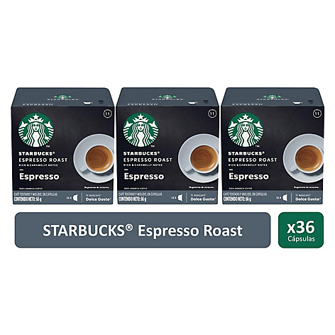 Starbucks Capsulas Espresso Roast- X3Cajas