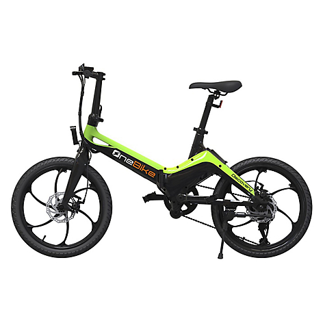 Bicicleta Elctrica Plegable Aro 20 Verde