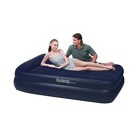 Colchn Inflable Con Inflador Electrico Bestway