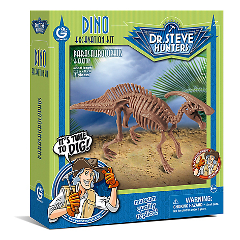 Dino Excavation Kit -Parasaurolophus Geoworld