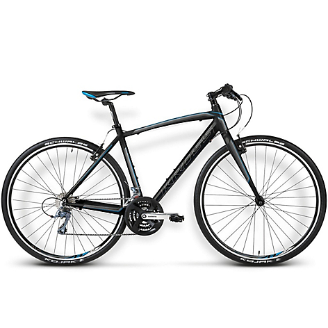 Bicicleta Kross Pulso 1.0 Lg Negro/Azul Glossy Aro 28
