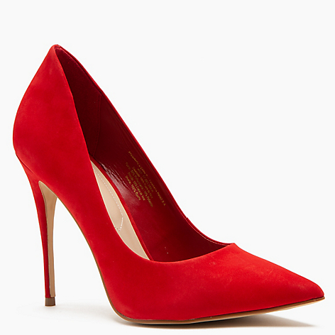 Zapato Formal Mujer Rojo