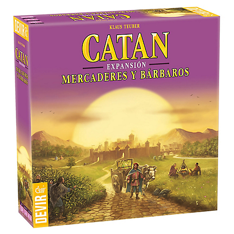 Juegos de mesa Catan, Expansin Mercaderes y Barbaros