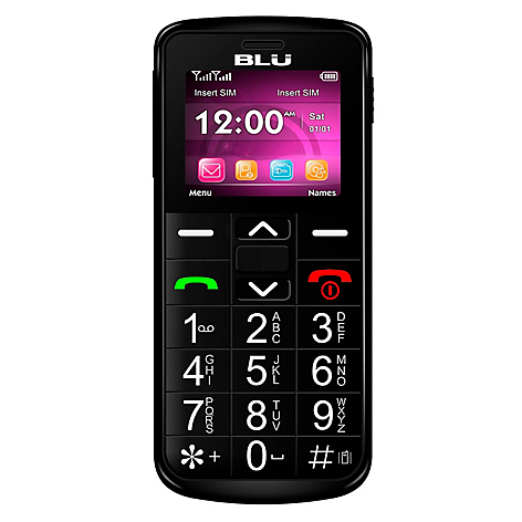 Celular Adulto Mayor Blu Joy Boton Sos 3G Dual Sim