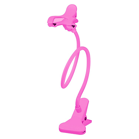Soporte Porta Celular Flexible Cama Sillon Pink
