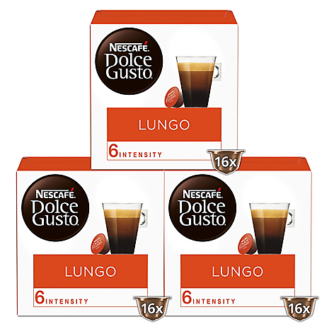 Dolce Gusto Capsulas Caf Lungo x3 Cajas