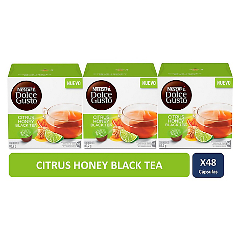 Dolce Gusto Cpsulas Citrus Honey Black Tea x3 Cajas