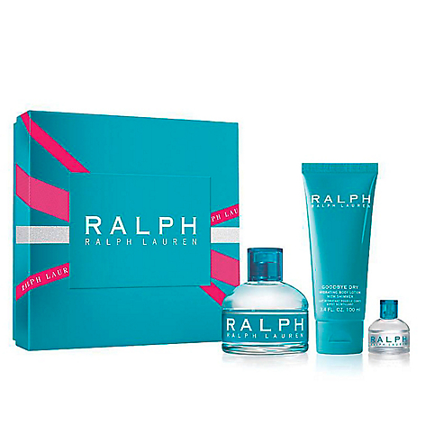 Set Perfume Mujer Ralph EDT 100ml + Locin de Cuerpo 100ml + Miniatura 7ml