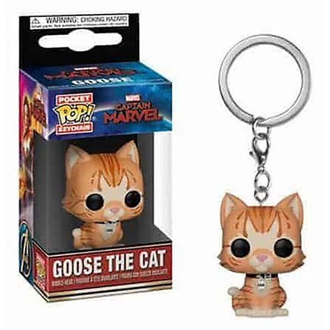 Pop Keychain Marvel Captain Marvel Goose Cat