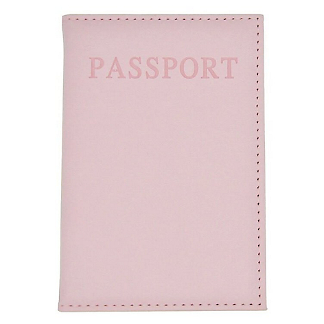 Porta Pasaporte Viaje Credenciales Mujer Rosado