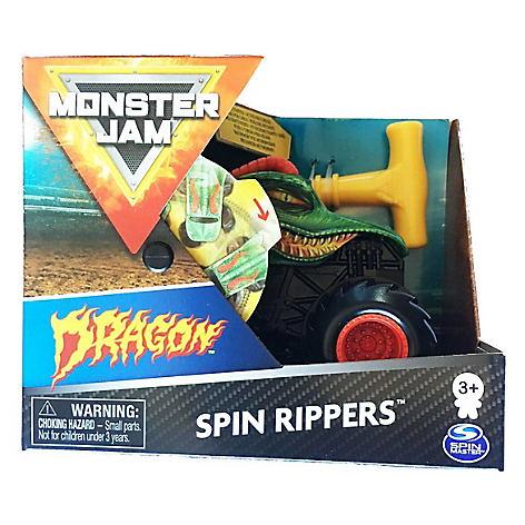 Monster Jam - Dragon - Escala 1:43 - Spin Rippers