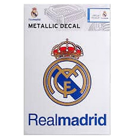Real Madrid Metallic Decals