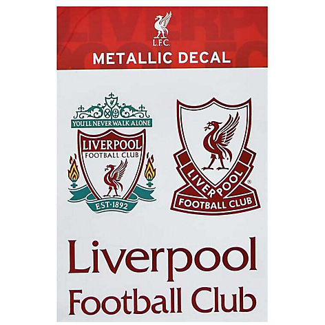 Sticker Liverpool Metallic Decals