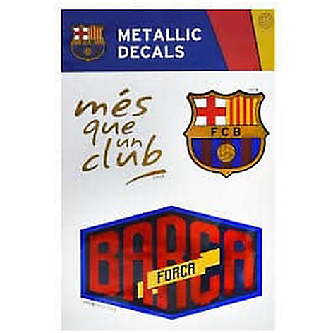 Sticker Barcelona Metallic Decals