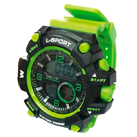 Reloj Digital Deportivo Green