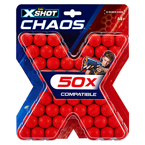 X Shot Chaos Repuestos Espuma X 50