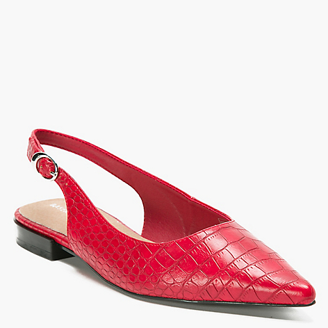 Zapato Casual Mujer Rojo