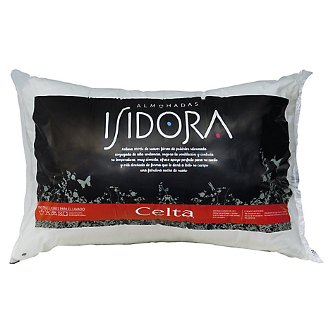 Almohada de microfibra Isidora Soft Celta 50x90