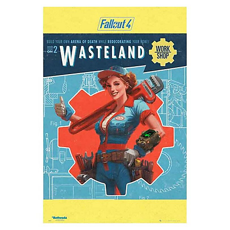 Poster Maxi Fallout 4 Wasteland