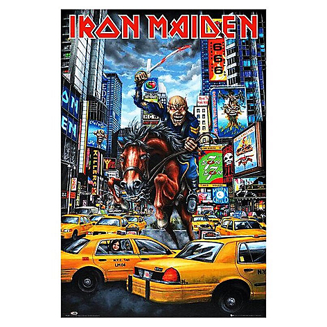 Poster Maxi Iron Maiden -New York