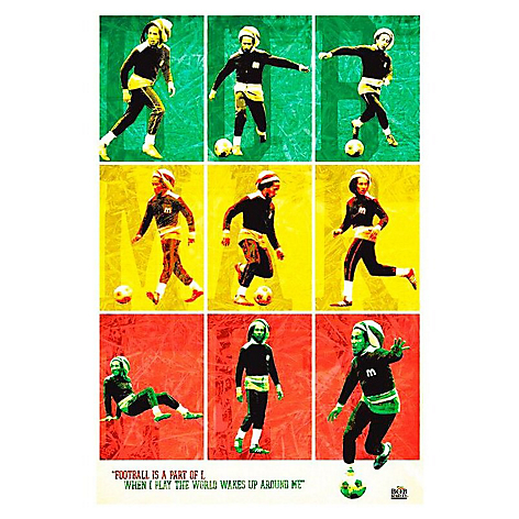Poster Maxi Bob Marley Football Py