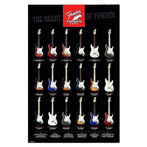 Poster Maxi  Fender Stratocaster