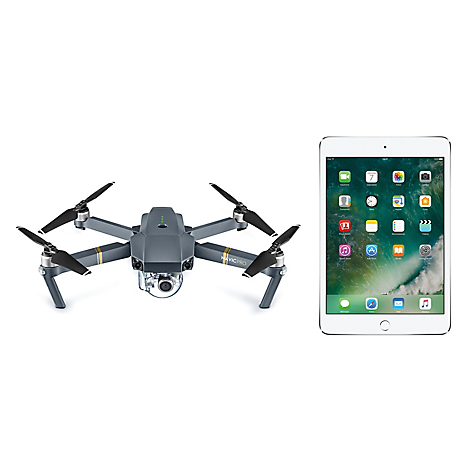 Combo DJI Drone Mavic Pro + iPad mini 4 WiFi 128GB - Silver