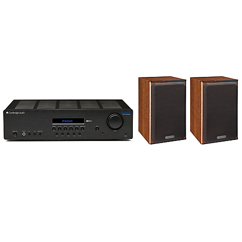 Combo Audio - Stereo Reciever Receiver R-N303 + Parlantes  Hi Fi ST-701 + Tornamesa DP-200