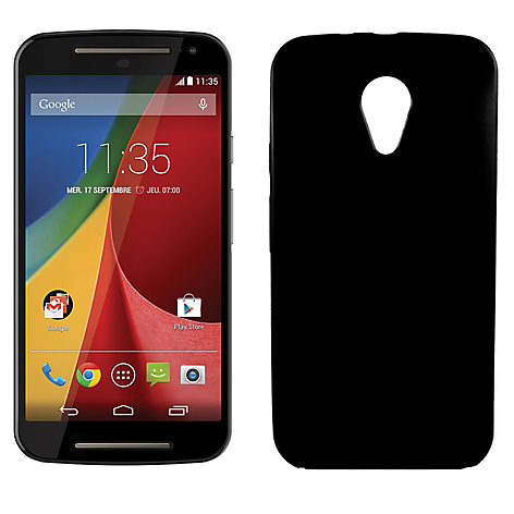 Combo Smartphone Moto G 2da Generacin LTE Negro Entel + Carcasa Negra