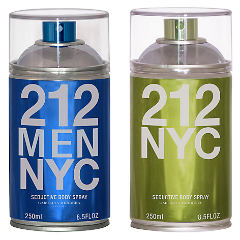 Perfume 212 NYC Vintage Body Spray 250 ML + Perfume 212 MEN NYC Vintage Body Spray 250 ML