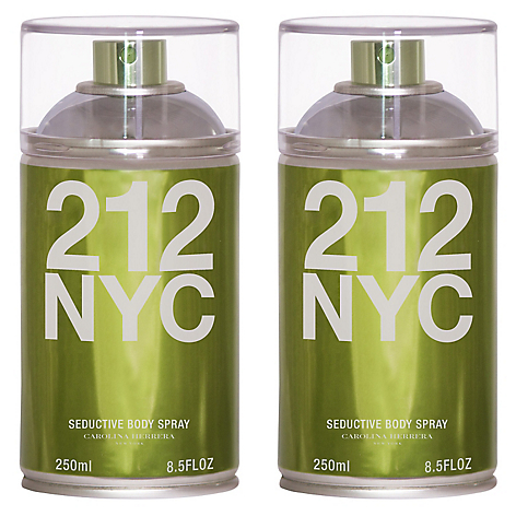 Perfume 212 NYC Vintage Body Spray 250 ML X 2