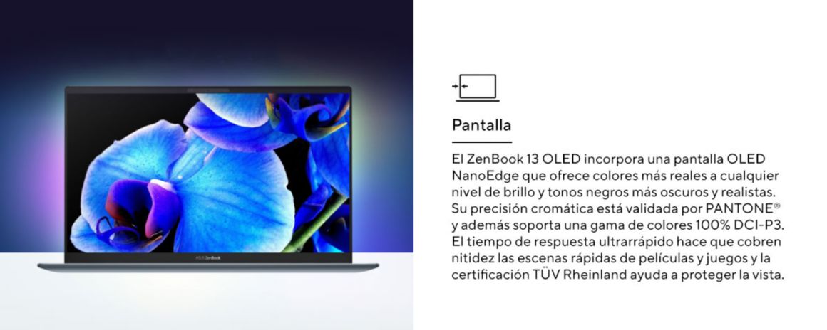 Zenbook UX371 pantalla