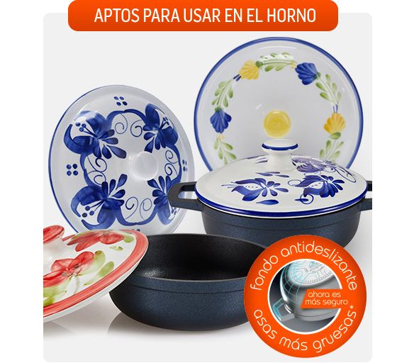 Aptos para usarse en el horno