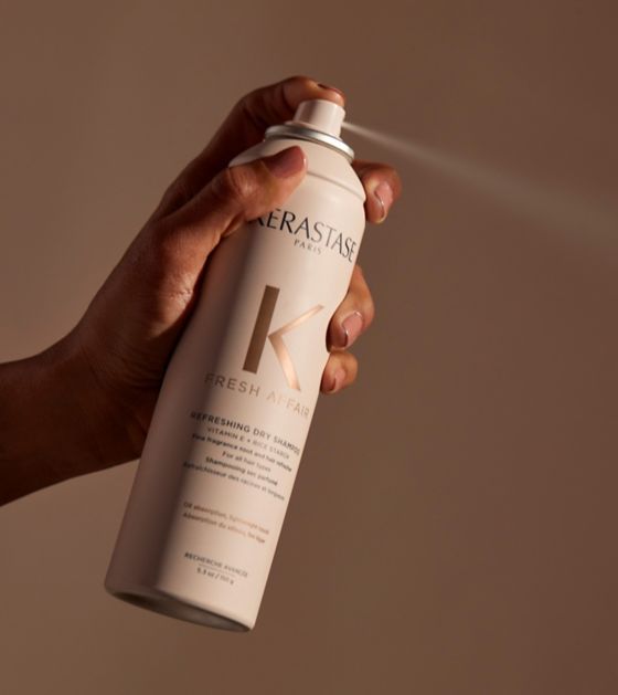 Modo de uso Shampoo en seco  Kérastase Fresh Affair