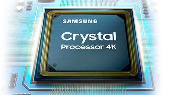 Televisor Samsung 4K UHD Crystal 