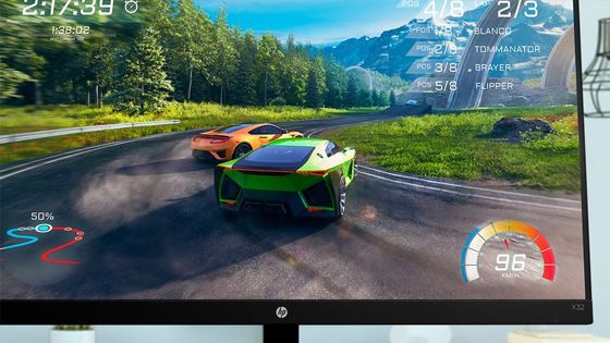 Monitor HP X32 QHD Gaming - tecnología EyeSafe