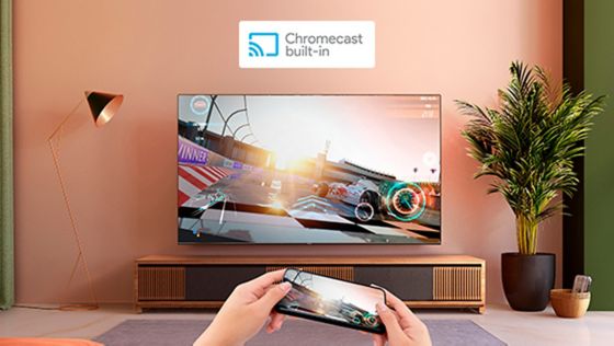 Televisor Hisense con Chromecast