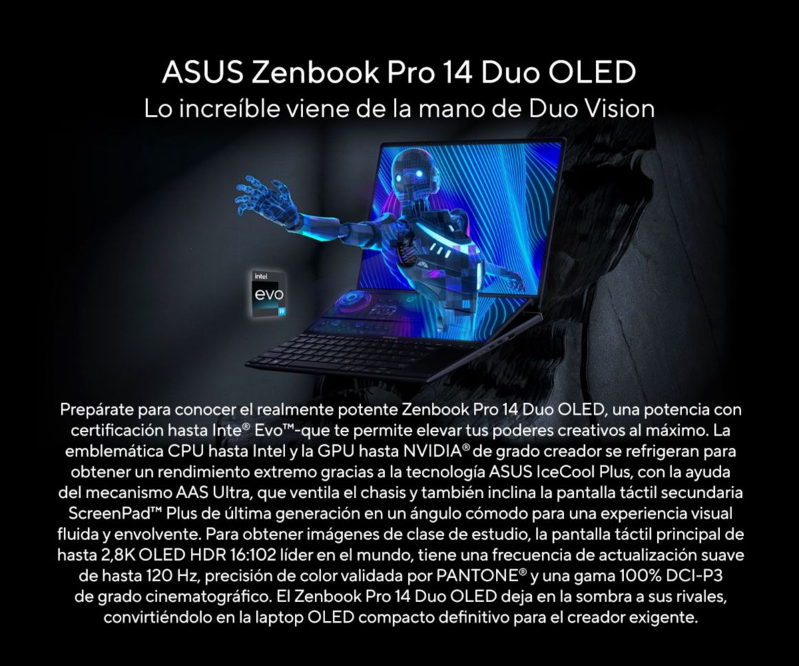 intro ASUS Zenbook 14 Duo OLED