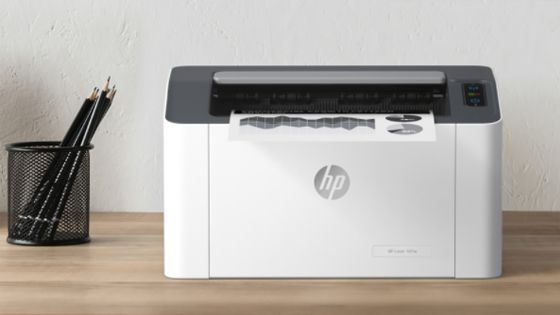 Impresora HP Laser 107w - Cargas de hasta 2,000 páginas