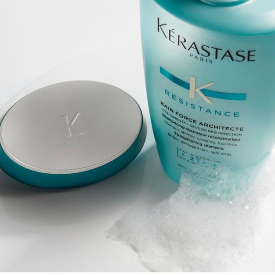 Modo de uso Shampoo  Kérastase Résistance