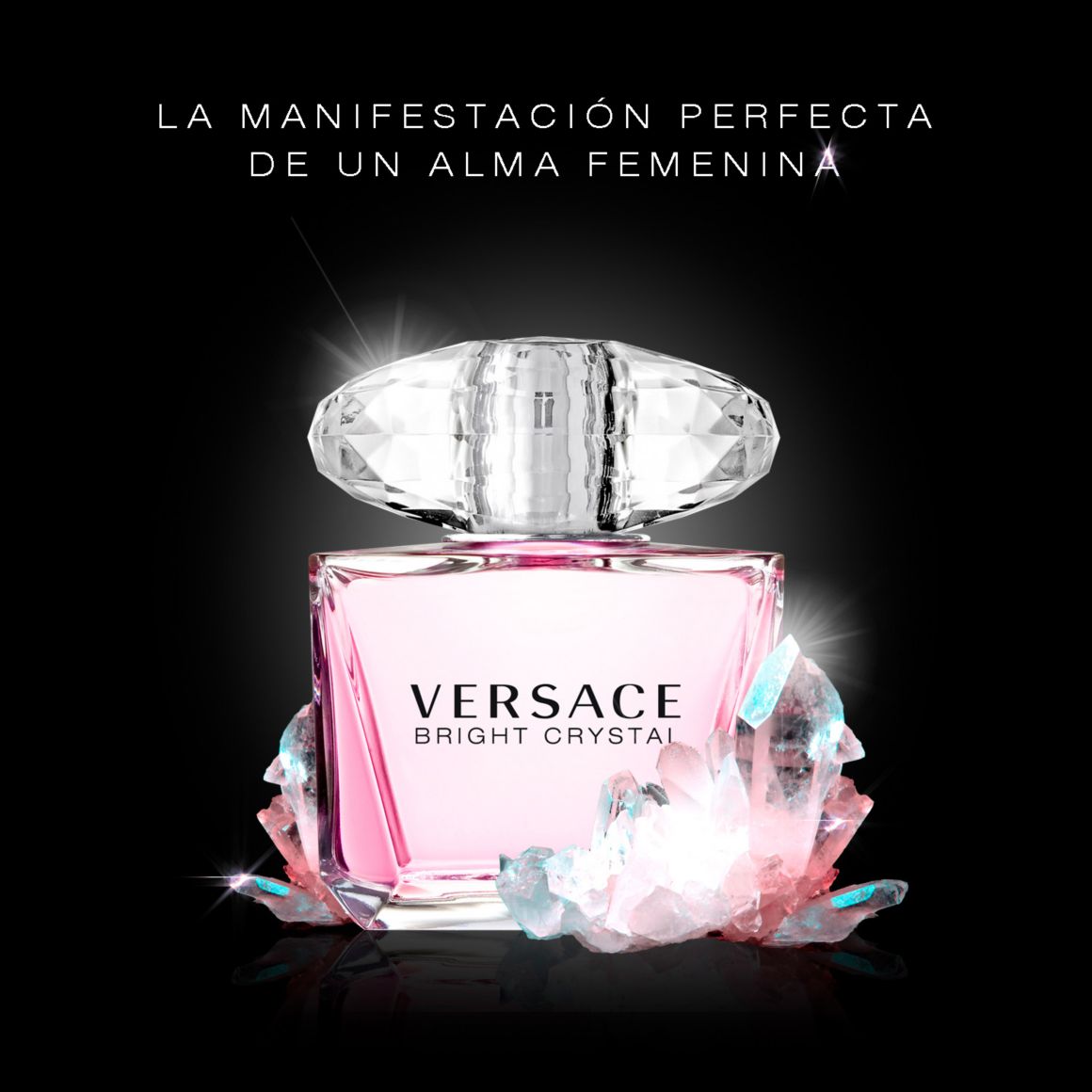Perfume, Fragancia, Aroma, Versace, VERSACE, Fragancia Versace, Bright,Crystal, Bright Crystal, Rosado, Rosa, Fragancia Rosada, Frase