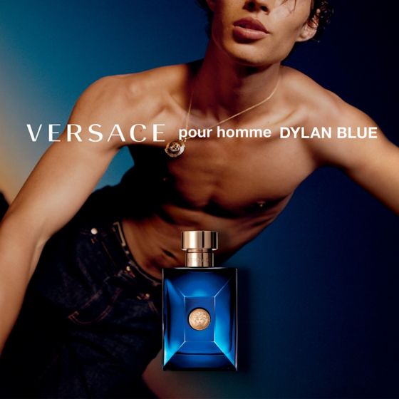 VERSACE, Versace, Fragancia Versace, Perfume, Fragancia, Aroma, Estela, Por Homme, Dylan Blue, Dylan, Blue, Azul, Fragancia Azul, Masculinidad