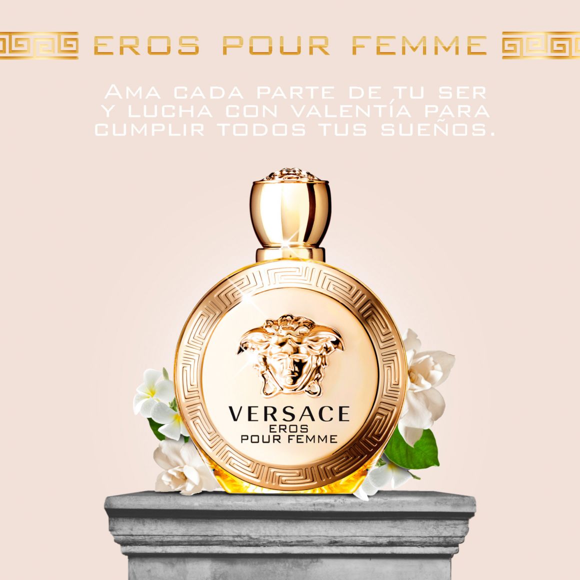 Perfume, Fragancia, Aroma, Versace, VERSACE, Fragancia Versace, Eros, EROS Pour Femme, Dorado, Fragancia Dorada, Grecia, Italia, Frase