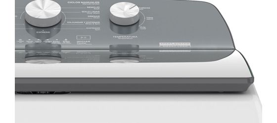 Diseño de líneas elegantes, simples y sofisticadas en la lavadora Whirlpool de 20 Kg Xpert System