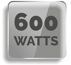 600 WATTS DE POTENCIA
